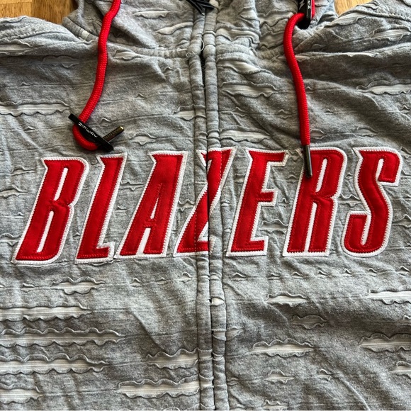 Zipway Portland Trail Blazers Tear-Away Hoodie Men’s L NBA Licensed - Picture 2 of 10